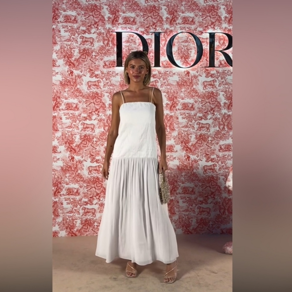 Zara White Maxi Dress - Picture 7 of 15